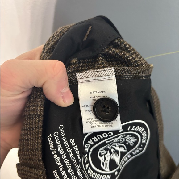 I Love Ugly Slim Kobe Crop Houndstooth Pants Size Large - Picture 5 of 7